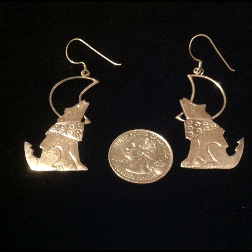 South western style earrings